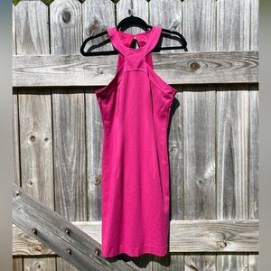 Trina Turk Pink Halter Dress